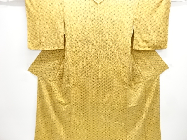 JAPANESE KIMONO / KOMON / ABSTRACT KIKKO PATTERN